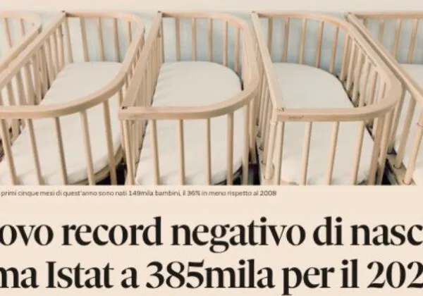 Record negativo delle  nascite, popolazione in declino, effetti sul PIL – Studio Gazzani