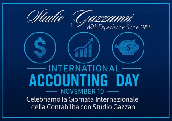 10 novembre è la giornata mondiale della contabilità e Studio Gazzani la celebra ricordandone l’importanza